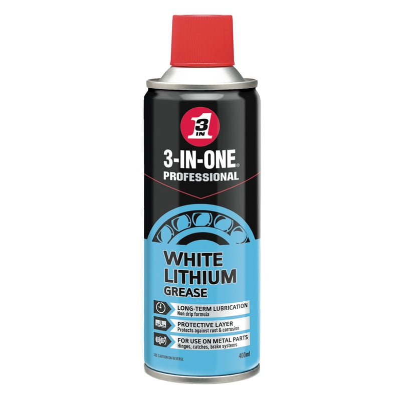3-in-1 White Lithium Grease Spray