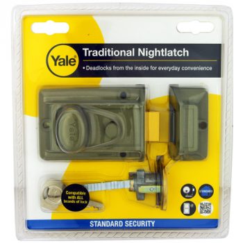 Yale 77 Traditional Nightlatch (60mm Backset)