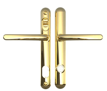 Brisant Lock Lock Handle Gold 211mm Centres