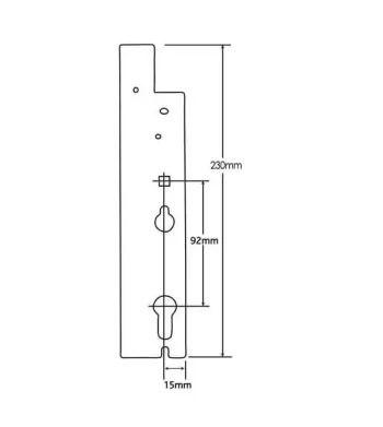 Fullex XL Slave Centre Case 35mm Single Spindle