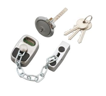 ASEC Door Chain with External Cylinder