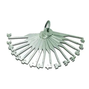 3 Lever Mortice Lock Pick Set