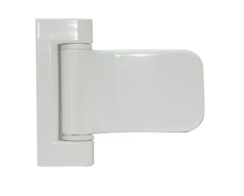 Mila Prosecure Hybrid Composite Door Hinge - White