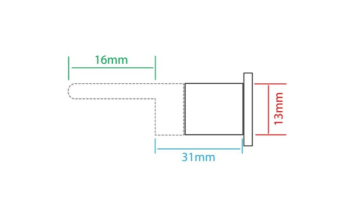 Maxus Pedestal Furniture Lock