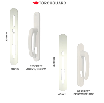 SASHSTOP Torchguard Door Handle Protector Discreet 300mm x 40mm