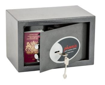 Phoenix Vela Home & Office SS0801K Size 1 Security Safe with Key Lock