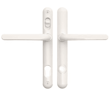 Brisant Lock Lock Handle White 211mm Centres