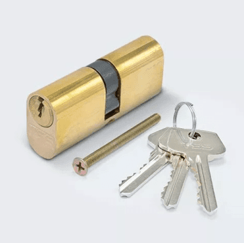 TSS Oval Double Cylinder 35/35 (Brass)