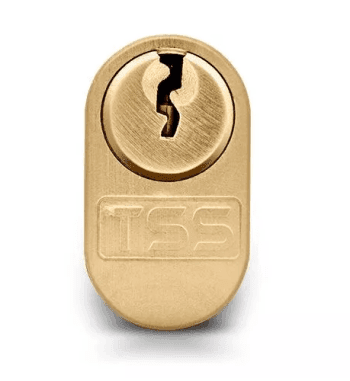 TSS Oval Double Cylinder 35/35 (Brass)