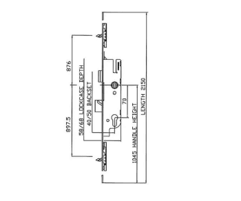 GU / G-U Tripack 2 Hook 40x70