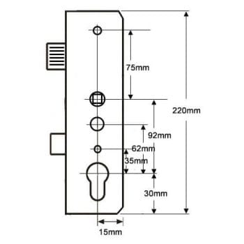 Avantis Centre Case 35 x 92