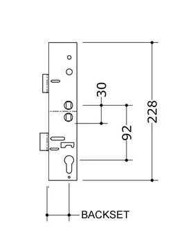 Lockmaster / Mila Master Copy Centre Case