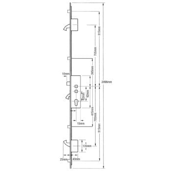 Safeware 3 Hook 4 Roller 35x92