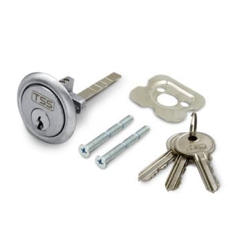 TSS Rim Cylinder Nickel