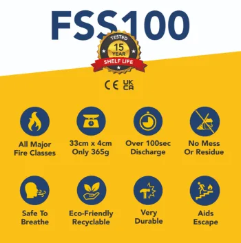 Fire Safety Stick 100 Seconds (Residential)