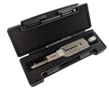 UNI-V Lishi Style Mul-T-Lock 2-in-1 Decoder and Pick for Breaksecure 3DS
