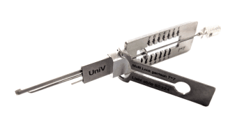 UNI-V Lishi Style Mul-T-Lock 7x7 Garrison, Integrator & Pioneer+ Pick