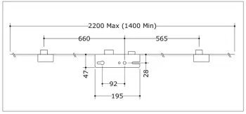 GU / G-U 2 Deadbolt