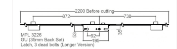 GU / G-U 2 Deadbolt