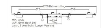 GU / G-U 2 Deadbolt